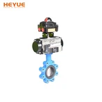 شیر پروانه ای پنوماتیک